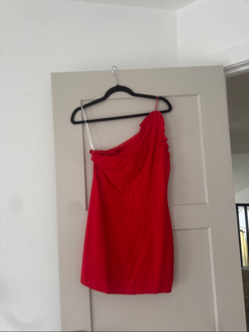 Red One-Shoulder Women’s Dress SuperDown SIZE XS
